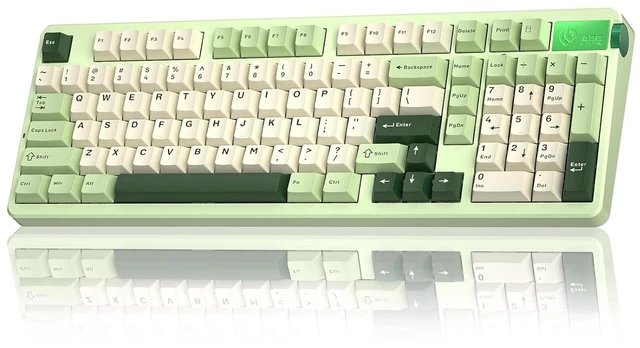 Main image of LEOBOG A98 Wireless Creamy Mechanical Gaming Keyboard with Number Pad Knob