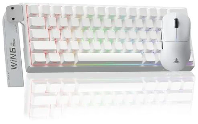 Main image of Aula WIN60 HE Keyboard and Mouse Combo, 60% Mechanical Gaming Keyboard Wired, Magnetic Switch Rapid Trigger Mode, SM850 Wireless Mouse