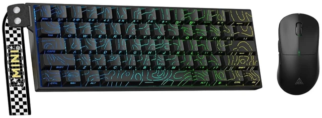 Main image of Aula MINI60 HE MAX - 60% Mechanical Gaming Keyboard Wireless, Hall Effect Magnetic Switch+SOLAKAKA SM850 Wireless Gaming Mouse24000 DPI Adjustable, Lightweight, Ergonomic Wireless Mouse
