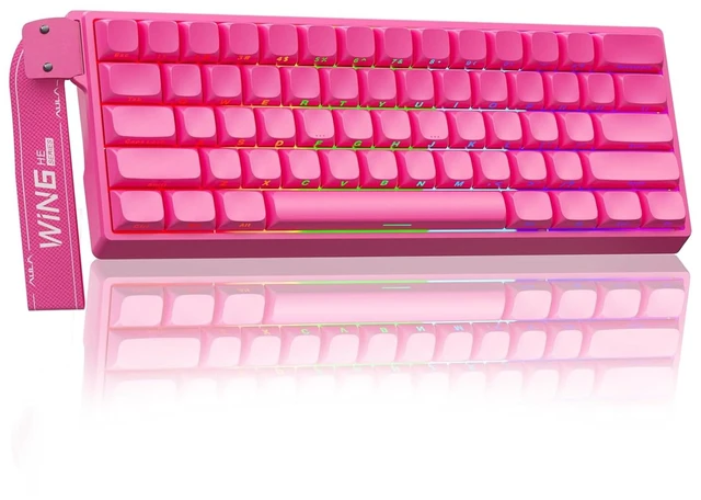 Main image of AULA WIN60 HE PRO 60% Mechanical Gaming Keyboard Wired, Magnetic Switch Hot Swappable, Adjustable Actuation Rapid Trigger Mode, 8000Hz Polling Rate, RGB Small Keyboard 60 Percent Compact Design for PC