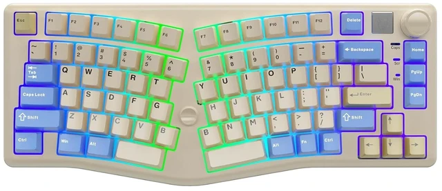 Main image of LEOBOG A75 Alice Ergonomic Wireless Mechanical Keyboard with Joystick Knob