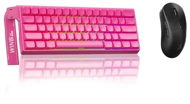 Main image of Aula WIN60 HE Pro- 60% Mechanical Gaming Keyboard Wired, Hall Effect Magnetic Switch Keyboard+SOLAKAKA SM850 Wireless Gaming Mouse24000 DPI Adjustable, Lightweight, Ergonomic Wireless Mouse
