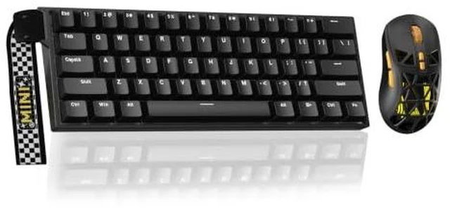 Main image of Aula MINI60 HE Wireless Gaming Keyboard+SOLAKAKA SM802 Wireless Gaming Mouse