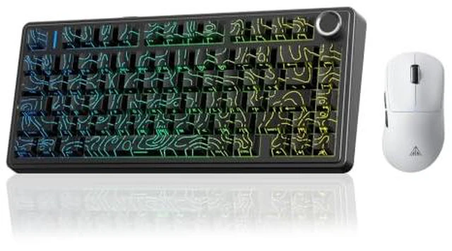 Main image of Aula F75 HE Wireless Hall Effect Magnetic Switch Gaming Keyboard +SOLAKAKA SM850 - Wireless Gaming Mouse