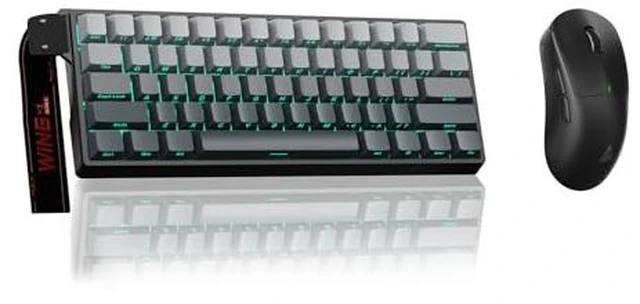 Main image of Aula WIN60 HE - 60% Mechanical Gaming Keyboard Wired, Hall Effect Magnetic Switch Keyboard+SOLAKAKA SM850 Wireless Gaming Mouse24000 DPI Adjustable, Lightweight, Ergonomic Wireless Mouse