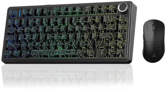 Main image of Aula F75 HE Wireless Hall Effect Magnetic Switch Gaming Keyboard +SOLAKAKA SM850 - Wireless Gaming Mouse
