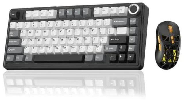 Main image of Aula F75 HE Wireless Hall Effect Magnetic Switch Gaming Keyboard +SOLAKAKA SM802 Wireless Gaming Mouse