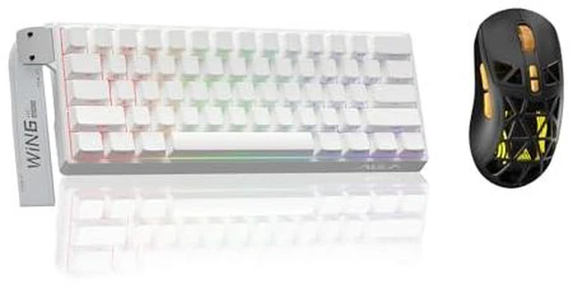 Main image of Aula WIN60 HE - 60% Mechanical Gaming Keyboard Wired, Hall Effect Magnetic Switch Keyboard+SM802 Wireless Gaming Mouse,24,000 DPI Max,Lightweight Computer Mouse for Laptop/PC