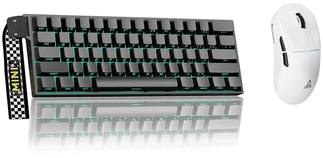 Main image of Aula MINI60 HE PRO - 60% Mechanical Gaming Keyboard Wireless, Hall Effect Magnetic Switch(Black)+SOLAKAKA SM850 Wireless Gaming Mouse24000 DPI Adjustable, Lightweight, Ergonomic Wireless Mouse