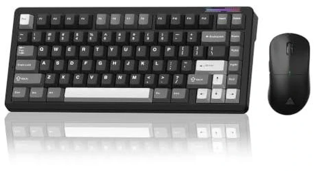 Main image of LINGBAO K75 Wireless Mechanical 75% Anime Gaming Keyboard+SM850 - Wireless Gaming Mouse