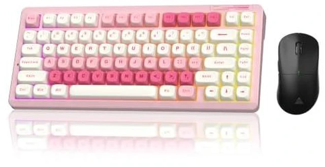 Main image of LINGBAO K75 Wireless Mechanical 75% Anime Gaming Keyboard+SM850 - Wireless Gaming Mouse
