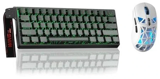 Main image of Aula WIN60 HE - 60% Mechanical Gaming Keyboard Wired, Hall Effect Magnetic Switch Keyboard+SM802 Wireless Gaming Mouse,24,000 DPI Max,Lightweight Computer Mouse for Laptop/PC