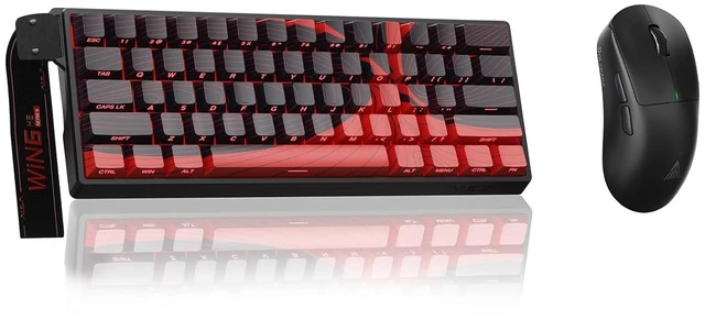 Main image of Aula WIN60 HE MAX- 60% Mechanical Gaming Keyboard Wired, Hall Effect Magnetic Switch Keyboard+SOLAKAKA SM850 Wireless Gaming Mouse24000 DPI Adjustable, Lightweight, Ergonomic Wireless Mouse