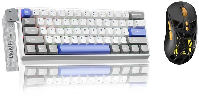 Main image of Aula WIN60 HE MAX- 60% Mechanical Gaming Keyboard Wired, Hall Effect Magnetic Switch Keyboard+SM802 Wireless Gaming Mouse,24,000 DPI Max,Lightweight Computer Mouse for Laptop/PC