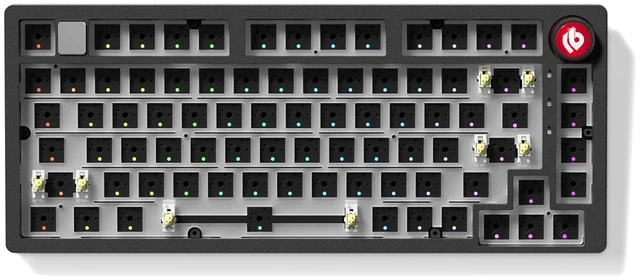 Main image of LEOBOG Hi75C Upgraded Wired Mechanical Keyboard Kit Aluminum Alloy 75%