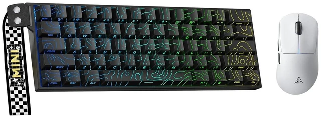 Main image of Aula MINI60 HE MAX - 60% Mechanical Gaming Keyboard Wireless, Hall Effect Magnetic Switch+SOLAKAKA SM850 Wireless Gaming Mouse24000 DPI Adjustable, Lightweight, Ergonomic Wireless Mouse