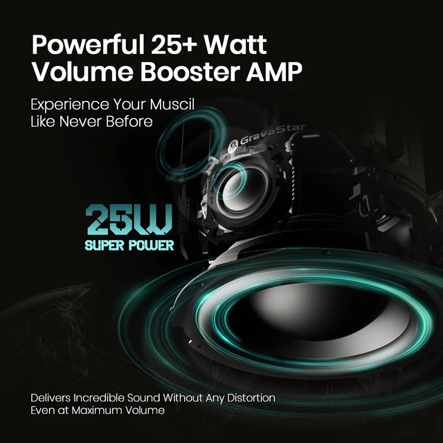 Alt view image 3 of 7 - Supernova Portable Bluetooth Speaker with GravaStar Mercury M2 Wireless Gaming Mouse with GravaStar Alpha65 Robot Fast GaN Charger Block
