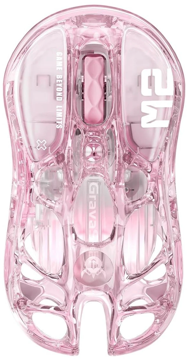 Main image of Mercury M2 Wireless Gaming Mouse, Hollowed-Out Design, 1K Polling