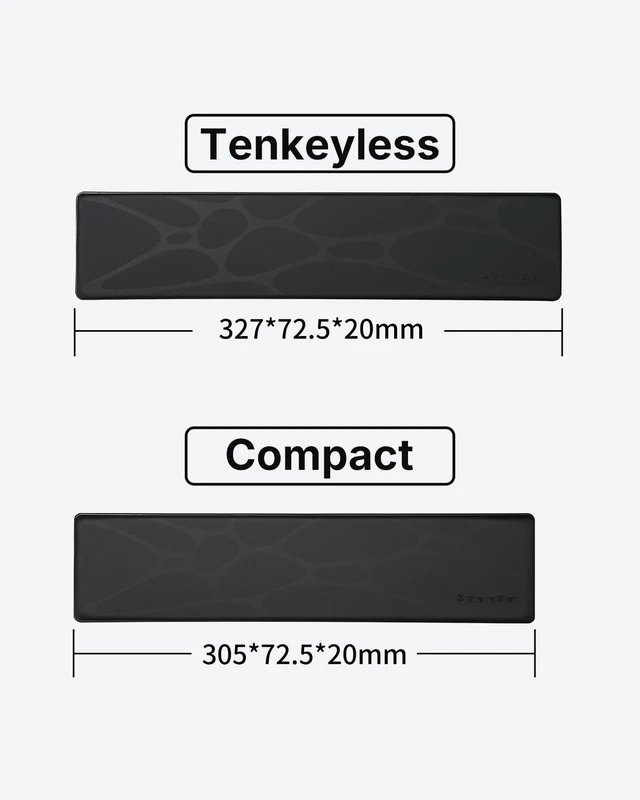 Alt view image 6 of 7 - Keyboard Wrist Rest Pad - Black