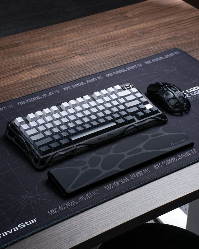 Alt view image 7 of 7 - Keyboard Wrist Rest Pad - Black
