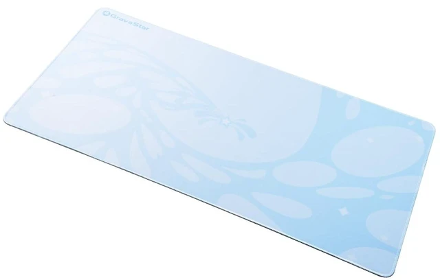 Main image of Large Gaming Mouse Pad with Non-Slip Rubber Base,Stitched Edge,Desk mat for Laptop,Computer & PC, Wristing Pad for Gamer,Office & Home, 31.5 * 15.7 Inch - Blue