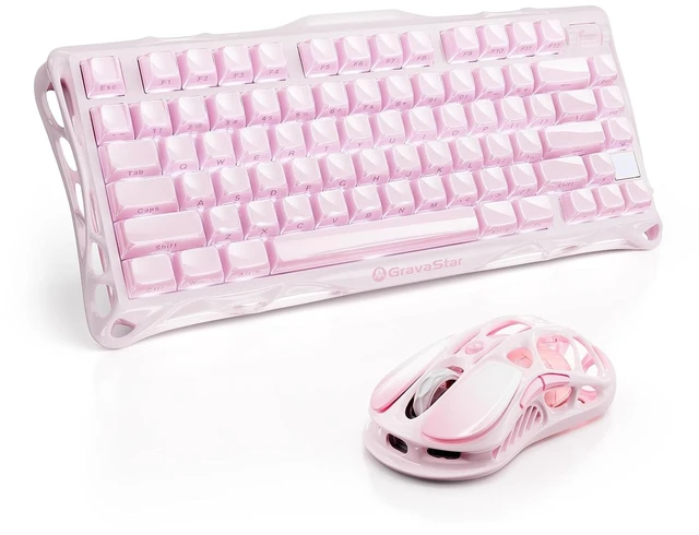 Main image of Mercury K1 Keyboard & M1 Pro Mouse - Sakura Pink