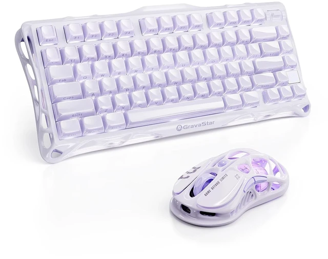 Main image of Mercury K1 Keyboard & M1 Pro Mouse - Lavender Purple