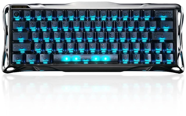 Main image of Mercury V60 Pro 60% HE Magnetic Keyboard (Gunmetal Smoke)