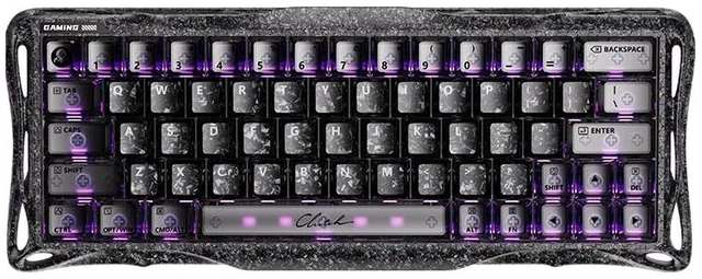Main image of Mercury V60 Pro 60% HE Magnetic Keyboard (Cyber Frost Black)