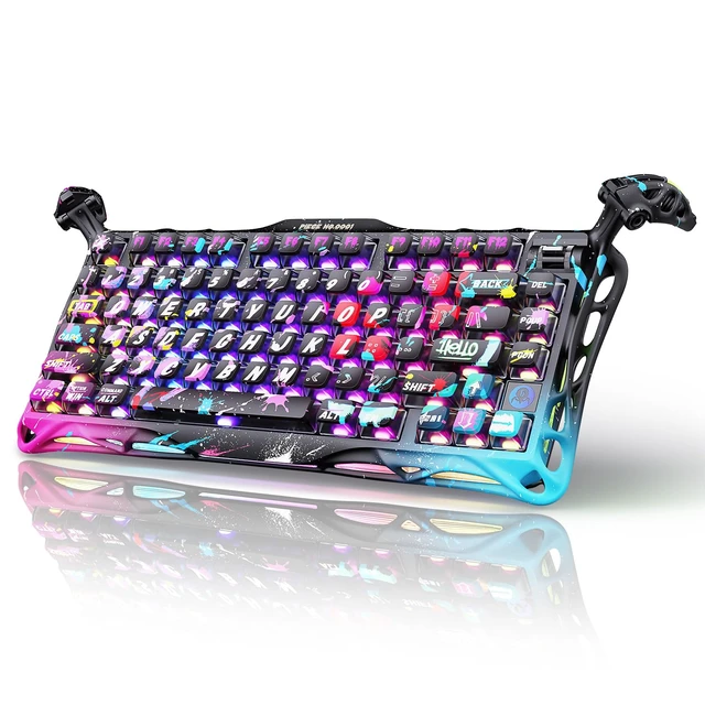 Alt view image 2 of 7 - Mercury V75 Pro - HE Gaming Keyboard with X Pro Gaming Mouse