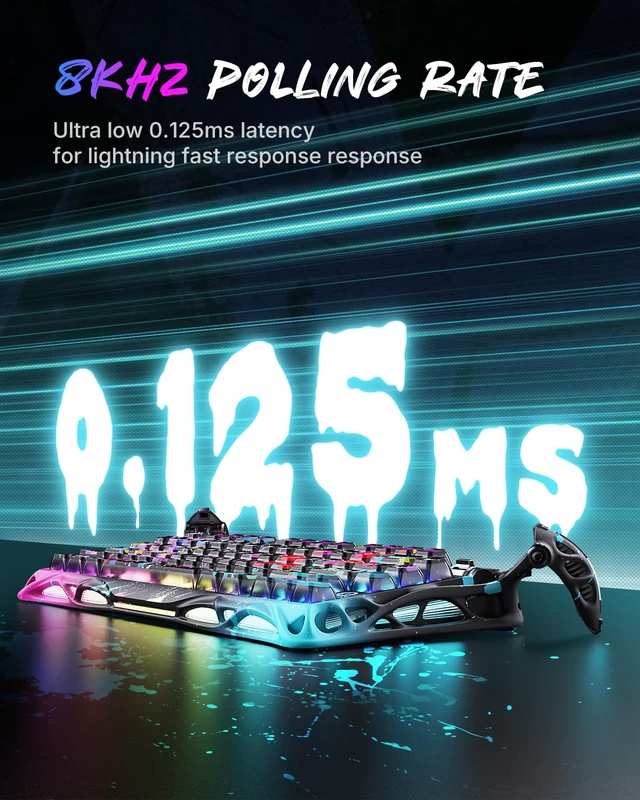 Alt view image 5 of 7 - Mercury V75 Pro Special Edition - Neon Graffiti, with Coiled Aviator USB Cable Combo
