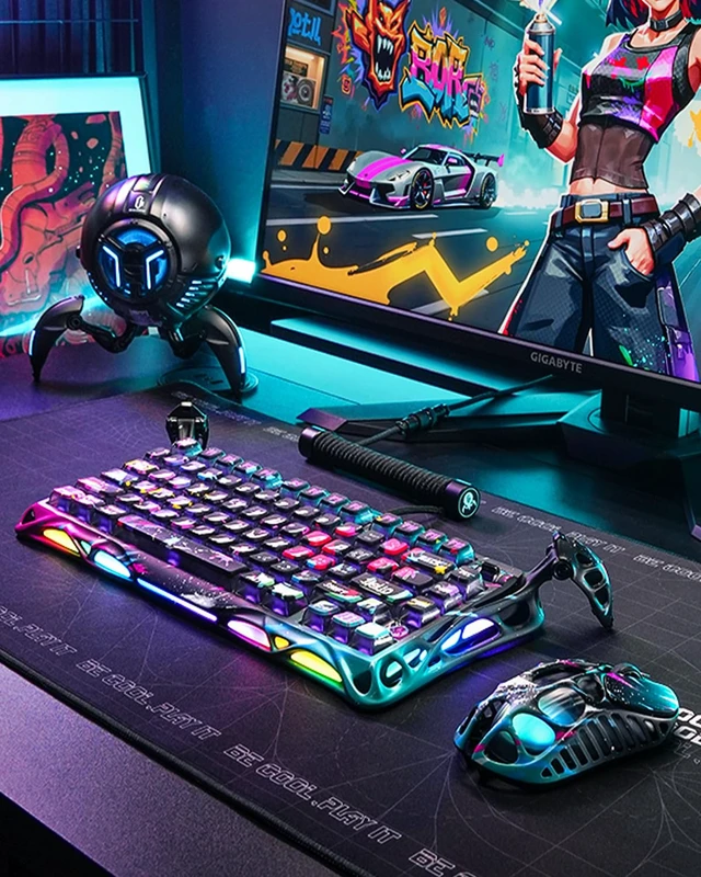 Alt view image 5 of 7 - Mercury V75 Pro Hall Effect Gaming Keyboard, Wired, 0.005 RT