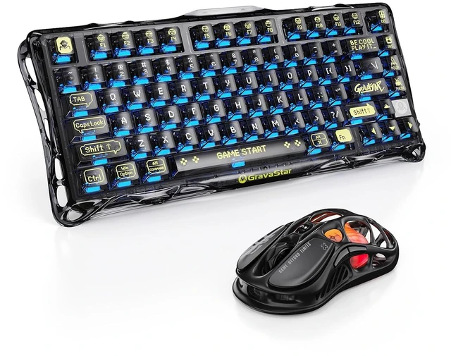 Main image of Mercury K1 Lite Mechanical Gaming Keyboard with Mercury M2 Wireless Gaming