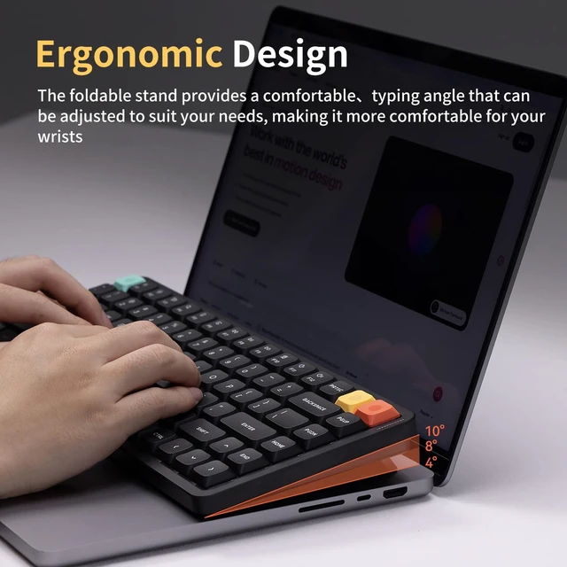 Alt view image 6 of 7 - Air75 V3 Wireless Mechanical Keyboard with Multi-Function Knob