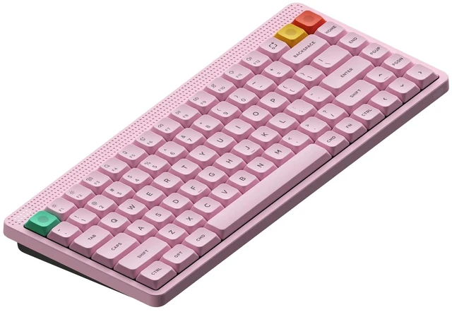 Main image of Node75 Hot-swap Wireless Mechanical Keyboard Pink-Brown Nano Switch