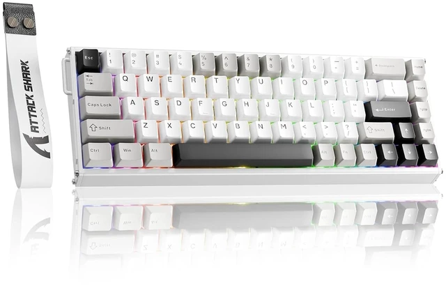 Main image of X68MAX HE Wired RT RGB Mechanical Gaming Keyboard-Star White