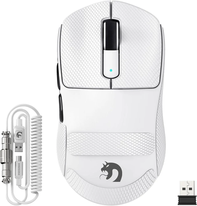 Main image of M3 Ultralight 39g Tri Mode 40K DPI Wireless Gaming Mouse-White