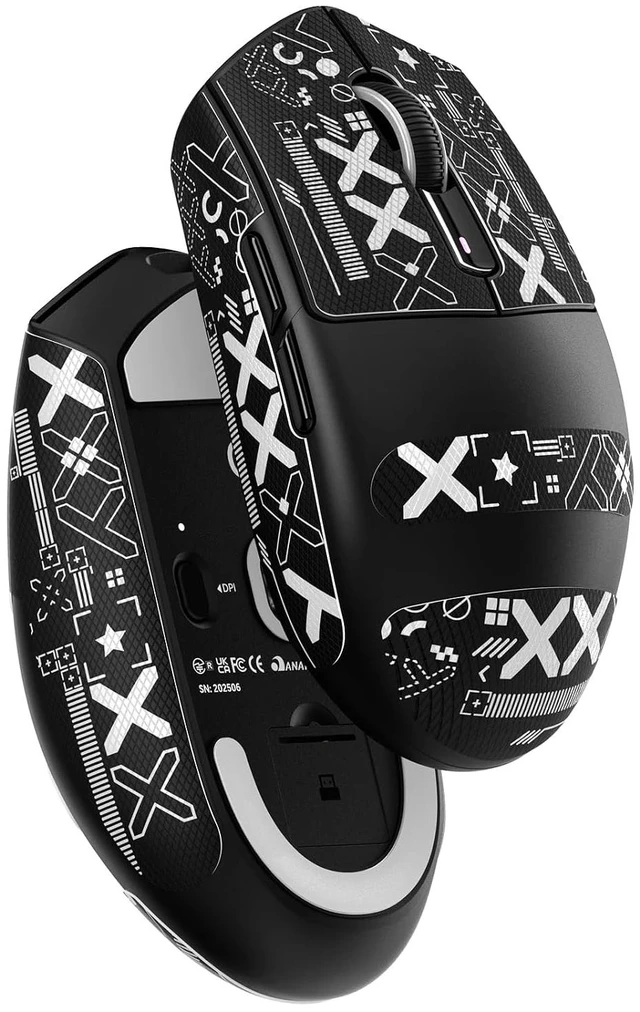 Main image of Attack Shark G3 Ultralight 59g Wireless Gaming Mouse-Black+Tape