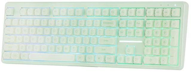 Main image of M108 100% Full Size Silent Office Keyboard with Number Pad