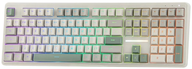 Main image of M108 100% Full Size Silent Office Keyboard with Number Pad