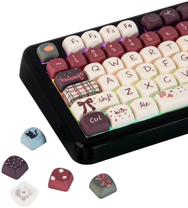 Main image of Keycap Set - All My Faves, 133 Keys, MOA Profile, PBT Keycaps