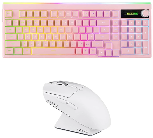Main image of Halo98 Silent Office Keyboard with AJ139 V2 MC Gaming Mouse