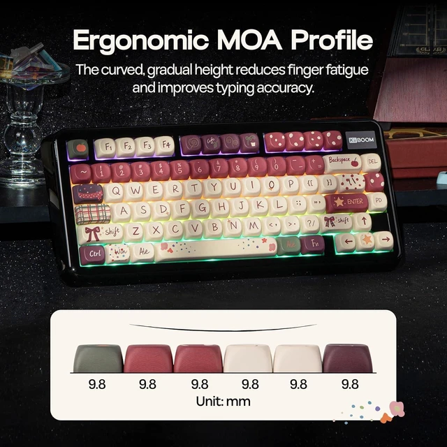 Alt view image 7 of 7 - Keycap Set - All My Faves, 133 Keys, MOA Profile, PBT Keycaps