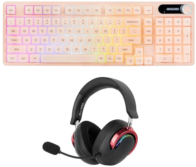 Main image of M98 Silent Office Keyboard with A700 Gaming Headset