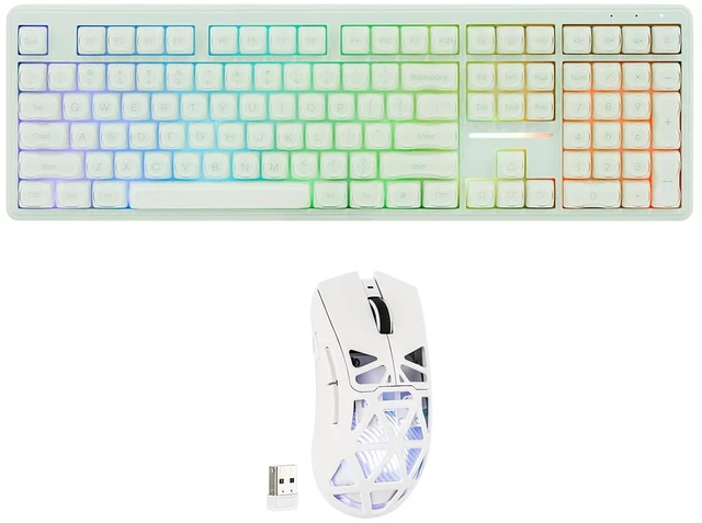 Main image of M108 100% Full Size Silent Office Keyboard with SC620 Gaming Mouse