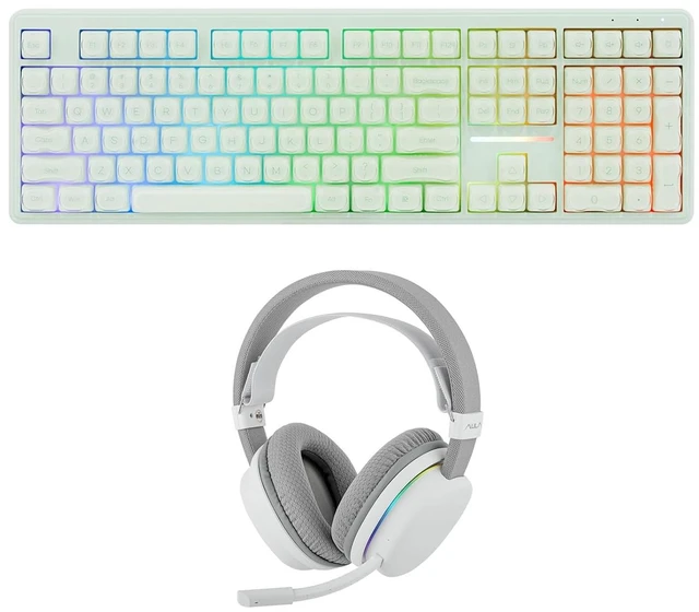 Main image of M108 100% Full Size Silent Office Keyboard with G7 Gaming Headset