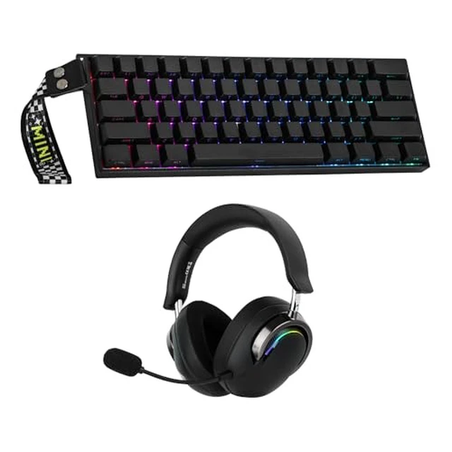 Main image of Aula Mini60 HE PRO Hall Effect Gaming Keyboard with A700 Gaming Headset
