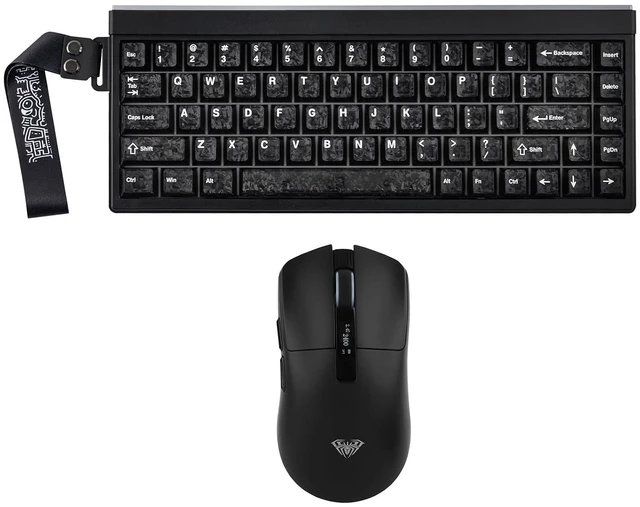 Main image of Halo68 Silent Gaming Keyboard with SC590 PRO Gaming Mouse