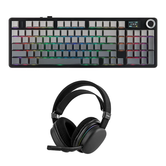 Main image of Aula F99 MAX Mechanical Keyboard with G7 Gaming Headset
