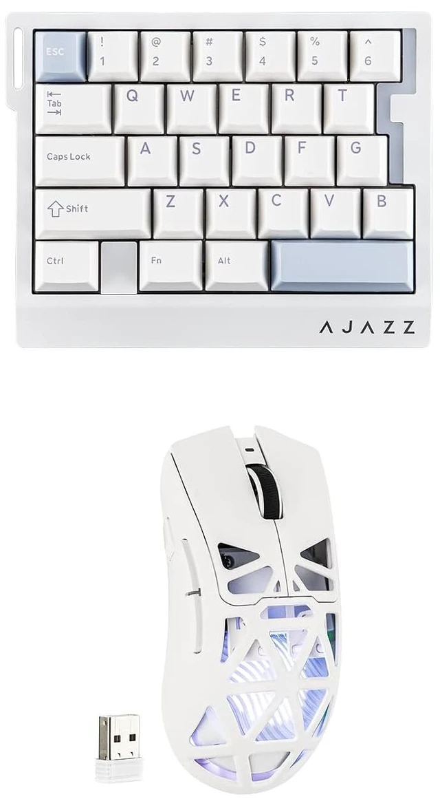 Main image of AK029 One Handed Gaming Keyboard with SC620 Gaming Mouse
